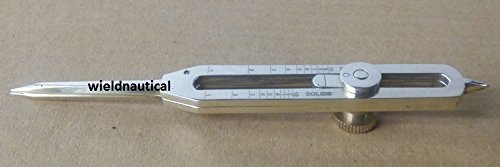 Brass Divider Drafting Proportional Tool 6" Navigational Divider Compass C - Thumbnail 2
