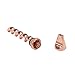Premium Glass Tool Set for Herb Leaves, Spices with Drawstring Bag (Rose Gold)