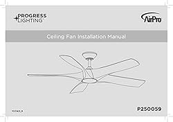 Progress Lighting Vernal Collection 60-Inch 5-Blade