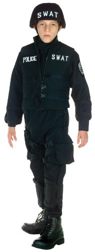 SWAT Police Kids Costume