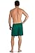 Fishers Finery Mens 100% Silk Boxers; Boxer Shorts; Charmeuse Silk (Green, L)