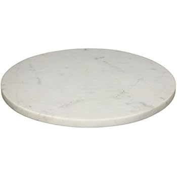 Creative Co-op DA6159 Marble Cheese/Cutting Board, Large, White