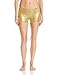 Gia-Mia Dance Women's Metallic Short Yoga Jazz Hip Hop Costume Performance Team
