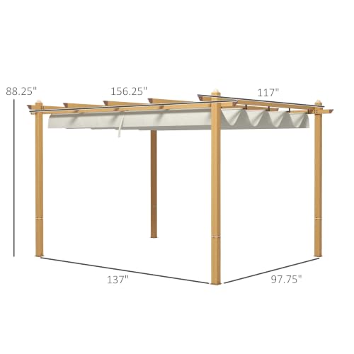 Orixforce Retractable Aluminum Pergola Review: Sliding Canopy Patio Shelter for Backyard image 5