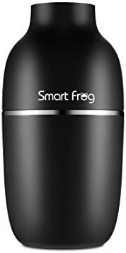 Antun Ultrasonic Cool Mist Humidifier/Personal Travel Humidifier/USB Portable Mini Humidifier/Air Purifier with Water Bottle, Multi Use for Car, Home, Yoga, Office, Spa, Bedroom, Baby Room ((Black)