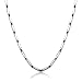 Jstyle Jewelry Stainless Steel Mens Chain Necklace for Men 3mm Wide 28 Inch