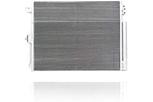 A/C Condenser - Pacific Best Inc. Fit/For 3893 11-21 Jeep Grand Cherokee 11-22 Dodge Durango, With Receiver & Dryer, Transmission Oil Cooler