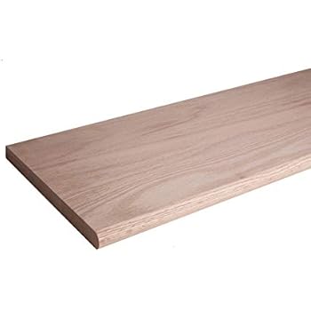 inch stair tread wood bullnosed remodel oak