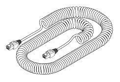 Coiled Cord MIC251 for Midmark Ritter Exam Tables & Chairs (OEM 015-0839-00)