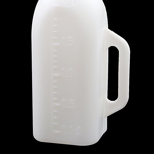 Calf Milk Feeder Bottle with Nipple Sheep Lamb Milk Bottle Holder Teat 2 Liter Milking Feeding Replacement Rearing Drinker by Livestocktool