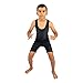 4 Time All American Wrestling Singlet: Black, Navy Blue, Red, Teal sizes 4XS-5XL