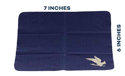 image for Blue Merlin Microfiber Cleaning Cloth | Eyeglass Lens Cleaner | Glasse