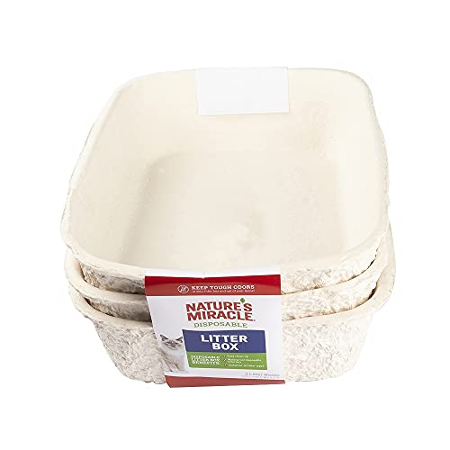 Nature's Miracle Disposable Litter Box, Regular, (Pack of 3) Pricepulse
