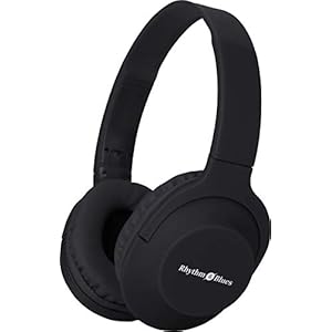 Rhythm&Blues A300 On-Ear Wired Headphones with mic (Black)
