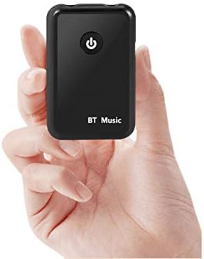 Bluetooth 4.2 Transmitter and Receiver, 2-in-1 Wireless 3.5mm AUX Adapter Support aptX Low Latency for Home Audio Music Streaming Sound System