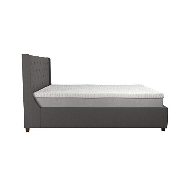 CosmoLiving Mercer Upholstered Bed The Home Kitchen Store