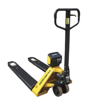 Fairbanks Scales 32099 Commercial Pallet Jack Scale with Printer, 5,000lb Capacity, 2lb Increments, NTEP Approved, LCD