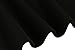 Zeagoo Women's V Neck Lace Open Back A-line Skater Cocktail Mini Dress Black X-Large