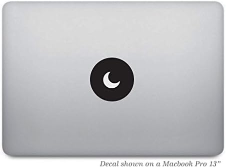 Moon Macbook Decal - Removable Vinyl Sticker Skin for Apple Macbook Pro Air Mac Laptop T044