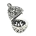 Egg Pendant Sterling Silver Locket Filigree Aromatherapy