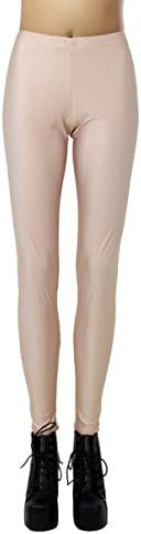 Xsen Fashion CasualSeamless Full Length Slim Leggings Size Large Color Brown