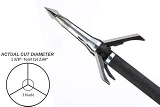 UPC 814846016039 product image for Grim Reaper 100 Grain Pro Series 1 3/8 Inch Cut Broadheads (B01FWLHTZU) | upcitemdb.com