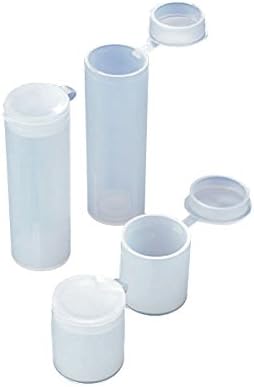 AZLON BGG304 Plastic, Scimen Bottles, LDPE, 2.5 ml (Pack of 20)