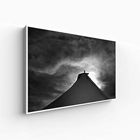 Canvas Wall Art for Living Room, Bedroom Monochrome Landscape Framed Canvas Prints for Home Decoration Ready to Hang - 16x24 inches