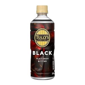 タリーズコーヒー ブラック プラチナビター 500ml×24本 無糖 ペットボトル