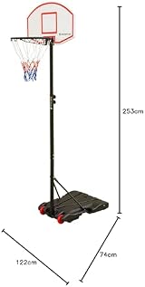 Northern Stone Junior Height Adjustable Basketball Hoop Free Standing view 9