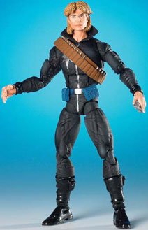 Marvel legends longshot figure - toy biz mojo build a f…