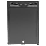 SMAD Electric 12V/ 110V 2-Way Compact Absorption Fridge,1.4 Cu ft, Black