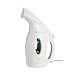 Joy Mangano My Little Steamer® Go Mini® Hand Steamer 900 Watt Portable Lightweight Travel Clothing Fabric Steamer Quick Heating Automatic Shut off Compact and Stylish (white)