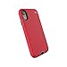 Speck Products Compatible Phone Case for Apple iPhone XR, Presidio Sport Case, Heartrate Red/Sidewalk Grey/Black