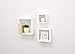 Kiera Grace Cubbi Floating Shelves, Modern Wall-Mounted Square Shelves for Bedroom, Bathroom, Kitchen, Easy to Hang, 5