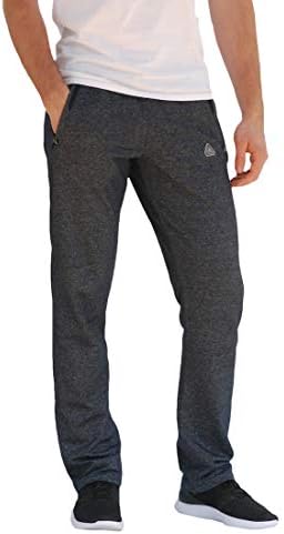 SCR Men's Workout Activewear Pants Athletic Sweatpants Long Inseam Black Grey Blue Navy 30L 32L 34L 36L 38L