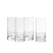 Crafthouse by Fortessa Professional Barware by Charles Joly, Etched Schott Zwiesel Tritan 16.2 oz Iced Beverage, Longdrink, Collins Barware/Cocktail Glass, Set of 4