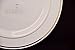 OCCASIONS 120 Plates Pack, Heavyweight Disposable Wedding Party Plastic Plates (6.25'' Dessert/Bread Plate, Ivory & Gold Rim)