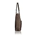 Solo New York Chambers 16 Inch Premium Leather Laptop Bucket Tote, Espresso