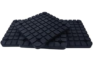 TLIA Lift Square Rubber Arm Pads for Globe BendPak and Danmar 2-Post Car Lifts 4-Piece Set