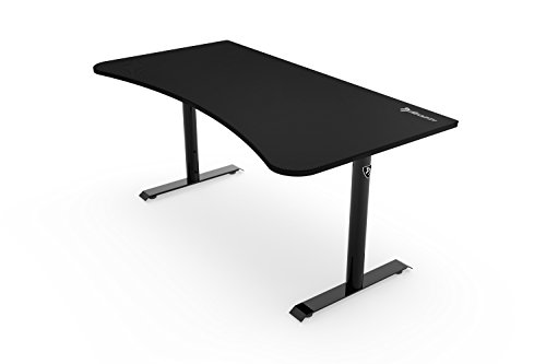 Arozzi Arena Gaming Desk, Pure Black