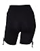 Private Island Hawaii Women UV Rash Guard Swimming Suit Sun Protection Shorts Hot Pants Bikini Bottom Adjustable Tie Side Boyshorts Black XX-Large