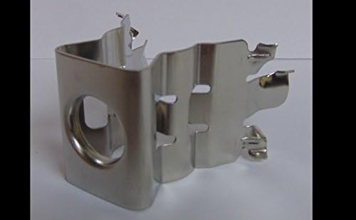Stailness steel stackable snap-in hanger for coaxial cable (1/2") - 10 Pieces