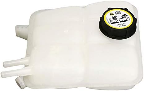 qhtongliuhewu Recovery Reservoir Radiator with Cap Car Coolant Plastic Tank for 2004-2012