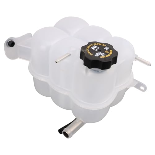 TRQ Radiator Coolant Reservoir Overflow Bottle with Cap Compatible with 2020-20…