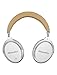Bluedio Bluetooth Headphones Over Ear, Active Noise Cancelling Over-Ear Headphones F2 Wireless Bluetooth Headsets with Mic (White)