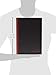 Black n' Red Hardcover Executive Notebook, 11.75 x 8.25 Inches, Black, 96 sheets/192 pages, 3 Pack