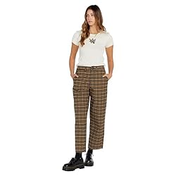 Volcom Women's Thisthatthem Skate Relaxed Fit Chino