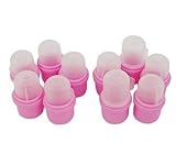 10 Pcs Wearable Nail Soak Soakers Polish Remover DIY Acrylic UV Gel Cap Tip Set by overfeel
