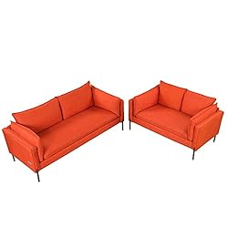 Merax 2 Pieces Living Room Sofa Set with